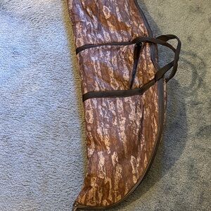 Camouflage Archery Bow Case and Compound bow with arrows and quiver